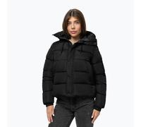 Damen-Winterjacke Pitbull Amalia, gepolstert, mit Kapuze black