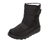 Damen Winterstiefel Wasserdicht Warm gefütterte Schneestiefel Winterschuhe Winter Kurzschaft Stiefel Boots Schuhe Anti-Rutsch