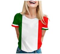 Damen Y2K Crop Top Kurzarm V-Ausschnitt Hemdbluse Casual Basic Shirt Elegant Oversize für Tshirts Kurzarm Rundhals Sommershirt Casual Work Oberteile Baumwolle Leinenbluse #1