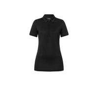 Super Natural Damen Zip Polohemd schwarz S