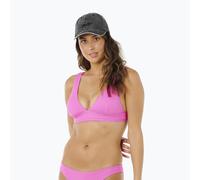 Damen zweiteiliger Badeanzug Rip Curl Premium Surf D-Dd Deep V super pink