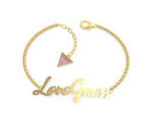 Damenarmband Love Guess aus Edelstahl, gold