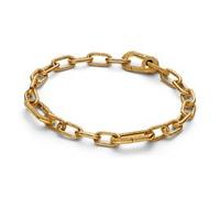 Damenarmband ME mit aufklappbaren Gliedern, IP Gold