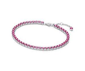 Damenarmband Tennisstil aus Sterlingsilber, Timeless
