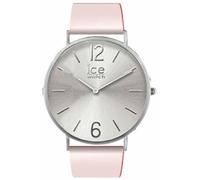 Ice-Watch - City Tanner Pink Silver - Rosa Damenuhr mit Lederarmband - 001511 (Small)