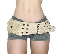 Damenbekleidung, Verstellbarer Gürtel mit Doppeldornschließe, modischer Gürtel mit Gürteltasche, Teenager, Mann, Outdoor-Sport, Hüftgürtel, Cowboy, B