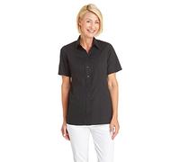 Damenbluse 1/2 Arm Farbe schwarz Größe 52