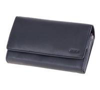 Damengeldbörse Leder ca 17x10x4,5cm blau