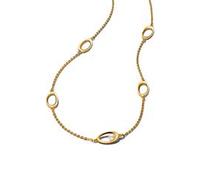 Damenkette Essence mit Süßwasserzuchtperle, IP Gold