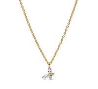 Pandora 364267C01-45 Damen-Kette Schmetterling Goldfarben