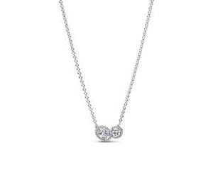 Damenkette Timeless aus Sterlingsilber mit Zirkonia