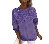 Damenmode Glitzernde Oberteile Y2K Langarm Oberteile Elegante Smart Glitzernde Oberteile Schwarze Blusen Ausgeh-Oberteile Arbeits-Oberteile Festliche Glitzer-Hemden Übergröße Damen Oberteile, T-Shirts