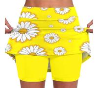 Damenmode Sale Black Friday Angebote 2024 Damen Kleidung Rock Mit Hose Drunter Hosenrock Tennisrock Damen Mit Hose Leggings 2 In 1 Shorts Fitness Sport Golfrock Laufrock Leggings Mit Rock Damen Lang