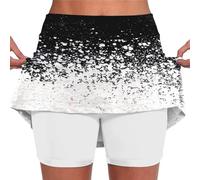 Damenmode Sale Damen Tennisrock Damen Sportrock Laufrock mit Hose, golfrock Damen Tennisrock Damen mit Hose Knielang Skater Rock Sport Rock mit Hose Damen rockshorts für Damen
