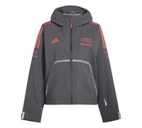 adidas Audi Formula One Team Mechanics Rain Jacket utility black-hi-res red (A98B) L