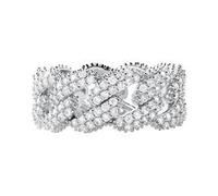 Damenring aus Sterlingsilber mit Zirkonia