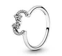 Damenring Minnie Silhouette aus Sterlingsilber