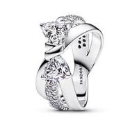 Damenring mit Schleife aus Sterlingsilber, Timeless