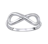 Damenring Silber 925 Infinity ringgröße 58