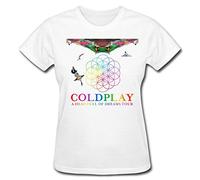 Damen's Coldplay A Head Full of Dreams Tour T-Shirt Small