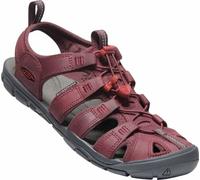 Damensandalen Keen Clearwater CNX Leather Women wein/rote Dahlie 38
