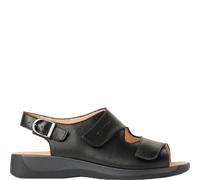 Damenschuhe Komfortschuhe schwarz schwarz - Gr. - 5
