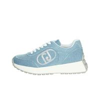 Liu Jo Lolo 18 Damen Denim Sneaker, Cyan, 37 EU