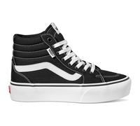 Vans Damen Filmore Hi Platform Sneaker, (Canvas) Black/White, 36.5 EU