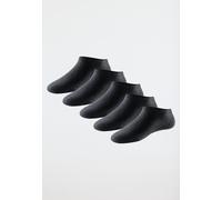 Damensneaker Fünferpack Stay Fresh schwarz - Bluebird 39/42