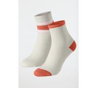 Damensocken 2er-Pack mittelhoch hellgrau - Fashion 39/42