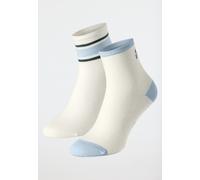 Damensocken 2er-Pack mittelhoch weiß - Fashion 39/42