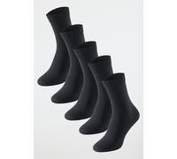 Schiesser Freizeitsocken Damen schwarz, 39-42