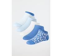 Damensocken Sneaker 5er-Pack weiß/blau - Fashion 39/42