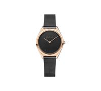 Bering Damen Armbanduhr 17031-166 Ultra Slim roségold-schwarz