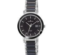 Dugena Keramikuhr »Ceramic Solar - Keramikuhren, 4461007«, schwarz