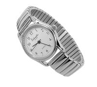 Damenuhr Eichmüller Analog Zugband Silberfarben 27322