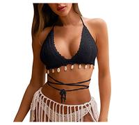 damenunterwäsche brüste Bikinis fã¼r Damen Bikinihose schwarz Damen Langarm Body badeamzüge Bikinihose mit Umschlag Bugatti Bikini Bikini Oberteil 80d Sommer Outfit Swim Shirt