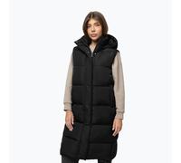 Damenweste Pitbull Ashley Padded Hooded Long black