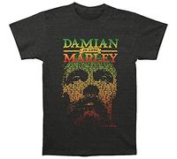 Damien Marley Men's Damian Marley T-Shirt Black Size XL