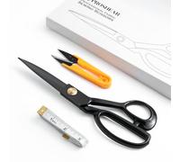 Damita 20,3 cm Stoffschere - profi schneiderschere für Präziseschnitte | Professionelle Nähschere mit scharfen Klingen丨Schwere Lederschere丨Textilschere zum Schneiden von Stoff