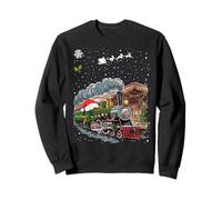 Dampfzug Weihnachtspullover Idee für Männer Zug Weihnachten Sweatshirt