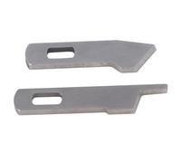 DANAIXZ Professionelles Nähmaschinen-Ober- und Untermesser-Set, hochpräzise Edelstahl-Ersatzklingen für Overlock-Serger, kompatibel mit Bernette 134 Serie, Europro 534DX 14T948DS,