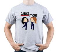 Dance It Out Cristina Yang Meredith Grey Greys Anatomy Tee Herren T-Shirt Grau XL