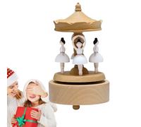 Dancing Ballerina Music Box - Retro Ballett Music Box mit rotierender Tänzerfigur und klassischer Melodie, dekorativer Andenken | Zeitlose Musik-Box für Kinder, Teenager, Erwachsene und Urlaub