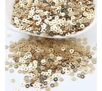 DANGAO 10g Paillette Pailletten 3mm 4mm 5mm 6mm PVC Flache Runde Lose Pailletten Pailletten Nähen Hochzeit Handwerk Kleidungsstücke Zubehör
