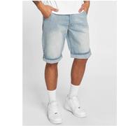 Dangerous DNGRS Jeans Crush Shorts Lighter Wash Light Blue Denim-42