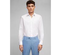 Daniel Hechter Hemd Herren Modern Fit Baumwolle weiß, 44