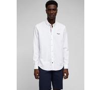 Daniel Hechter Hemd Herren Modern Fit Baumwolle weiß, M