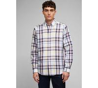 Daniel Hechter Hemd Herren Regular Fit Leinen blau, XL