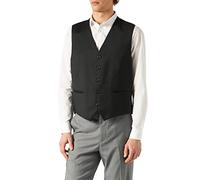 Daniel Hechter Herren Waistcoat NOS Shape Anzugweste, Schwarz (Black 990), 52